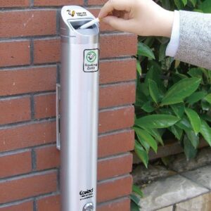 Cigarette Waste Container Wall or Pole Mount