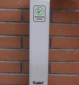 Cigarette Waste Receptacle - Wall Mount (Funnel Top)