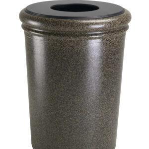 Round Waste Container - StoneTec