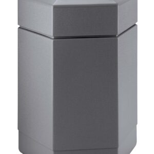 Waste Container - Hexagon Open Top 30 Gallon