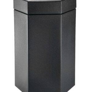 Waste Container with Open Top - Hexagon 50 Gallon