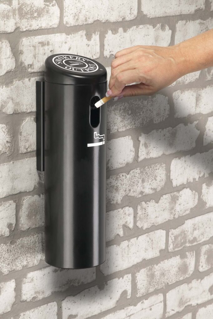 Smokers Outpost Wall Mounted Ashtray