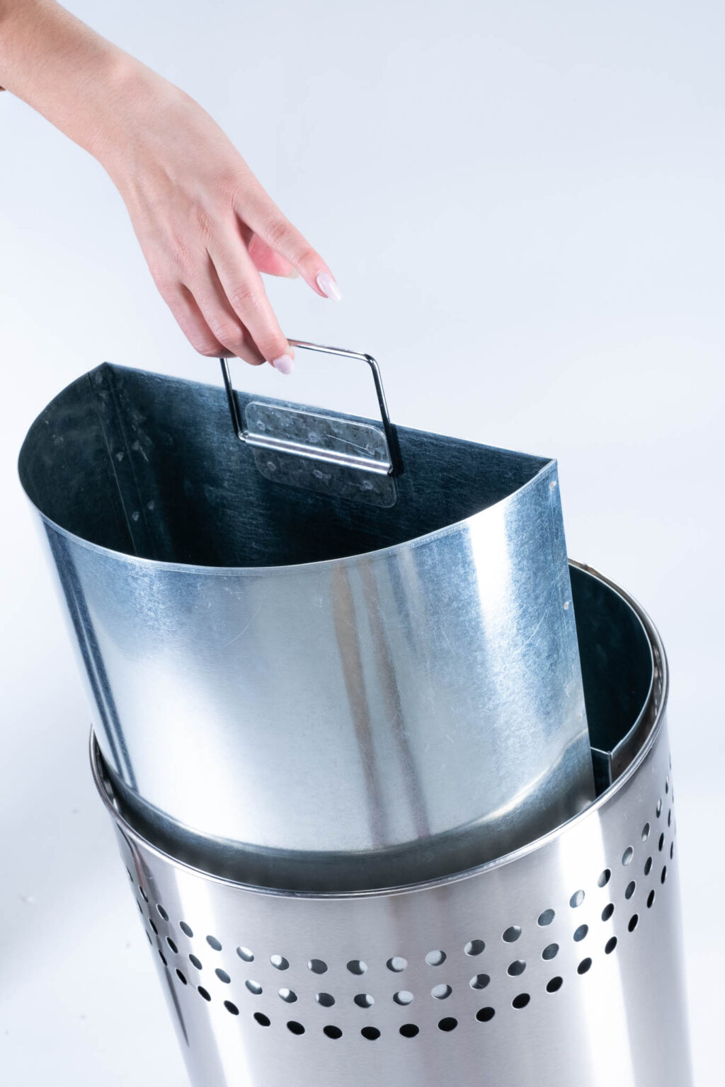 Waste and Recycling Container Stainless Steel