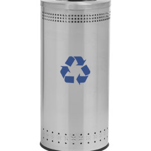 Open-Top Recycling Receptacle - Imprinted