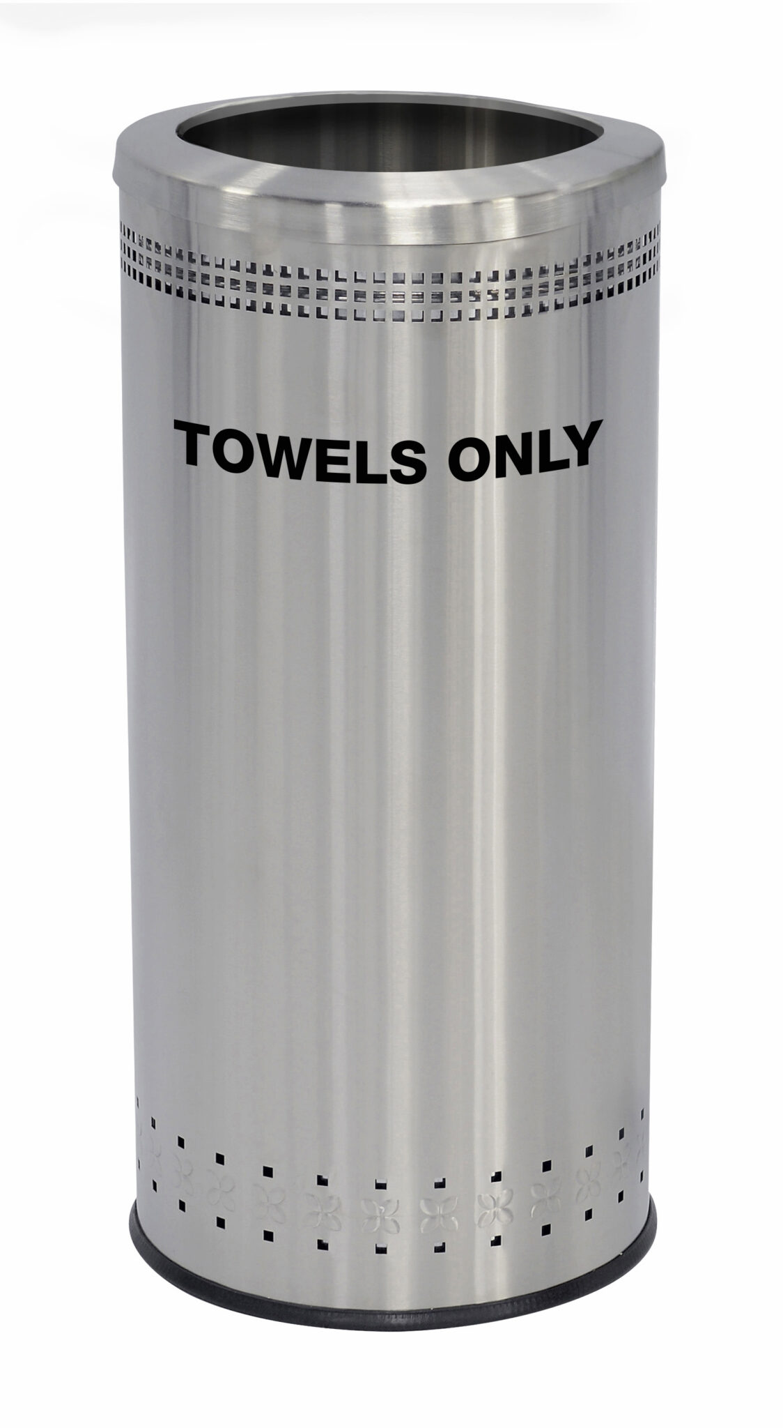 OpenTop Waste Container Imprinted Towels Only